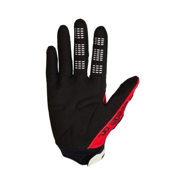 Rękawice FOX JUNIOR 180 RACE SPEC FLUO RED - obrazek 2