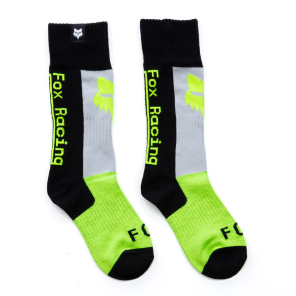 Skarpety FOX JUNIOR 180 LEAN FLUO YELLOW - obrazek 2