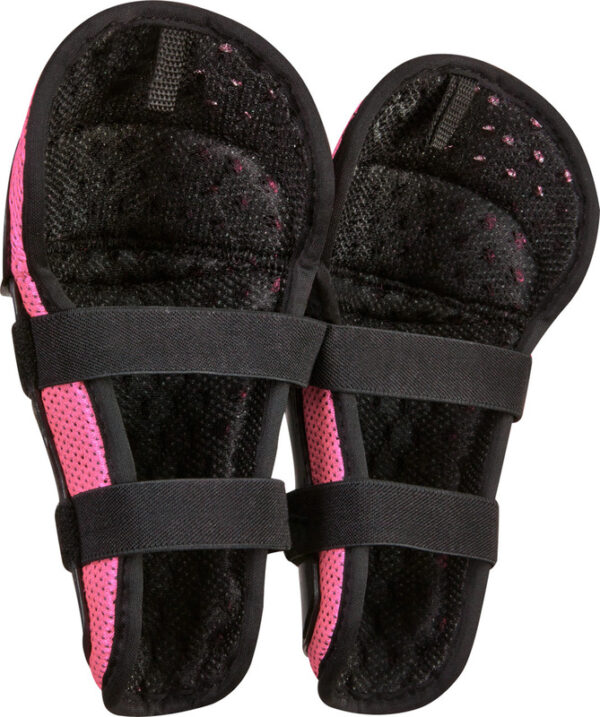 Ochraniacz kolan FOX JUNIOR PEEWEE TITAN BLACK/PINK - obrazek 2