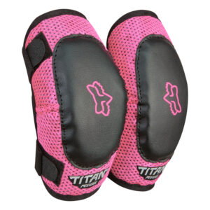 Ochraniacz łokci FOX JUNIOR PEEWEE TITAN BLACK/PINK YS/M