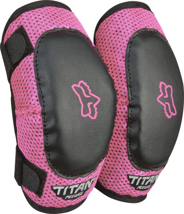 Ochraniacz łokci FOX JUNIOR PEEWEE TITAN BLACK/PINK