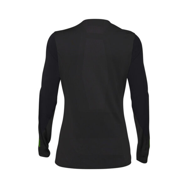 Koszulka rowerowa z długim rękawem FOX LADY RAWTEC BLACK - obrazek 2