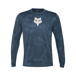 Koszulka rowerowa z długim rękawem FOX RANGER TRU DRI DARK VINTAGE