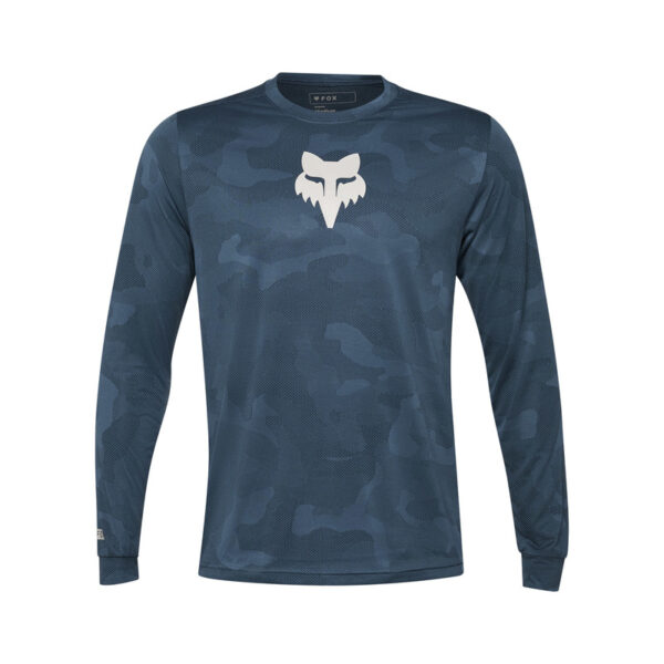 Koszulka rowerowa z długim rękawem FOX RANGER TRU DRI DARK VINTAGE