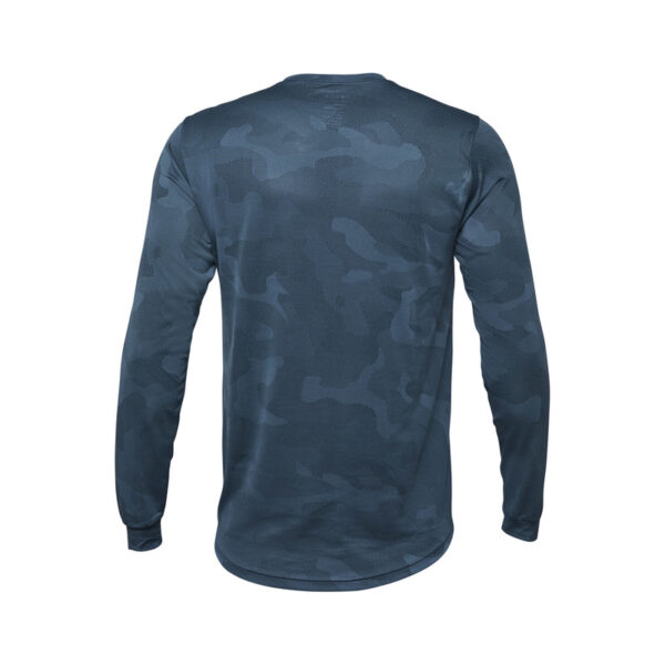 Koszulka rowerowa z długim rękawem FOX RANGER TRU DRI DARK VINTAGE - obrazek 2