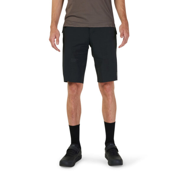 Spodenki rowerowe FOX FLEXAIR W/ LINER BLACK - obrazek 3