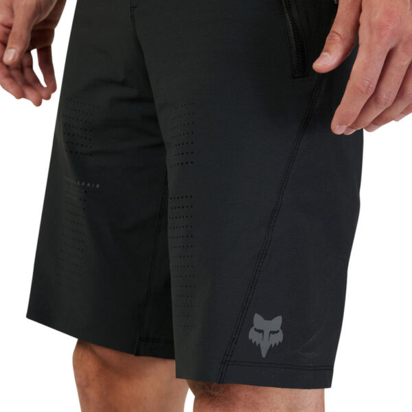 Spodenki rowerowe FOX FLEXAIR W/ LINER BLACK - obrazek 5