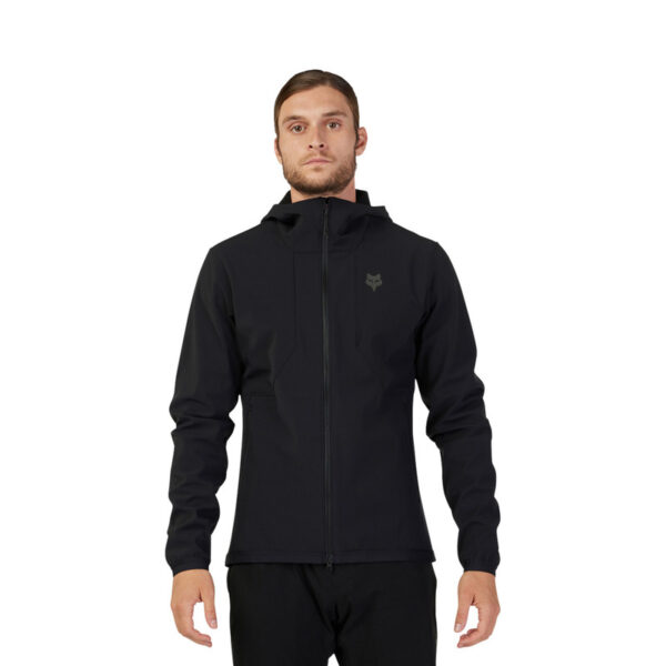 Bluza rowerowa z kapturem FOX RANGER FIRE BLACK - obrazek 4