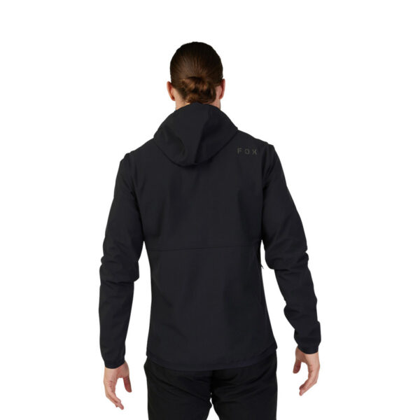 Bluza rowerowa z kapturem FOX RANGER FIRE BLACK - obrazek 6