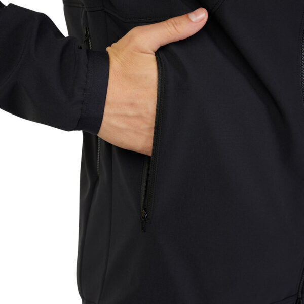 Bluza rowerowa z kapturem FOX RANGER FIRE BLACK - obrazek 2