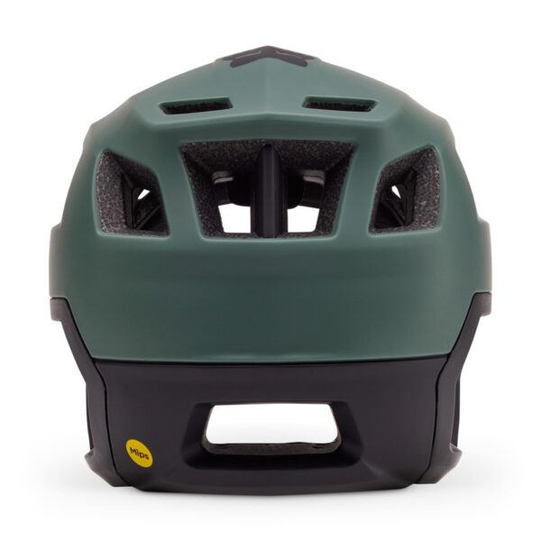 Kask rowerowy FOX DROPFRAME HUNTER GREEN - obrazek 2