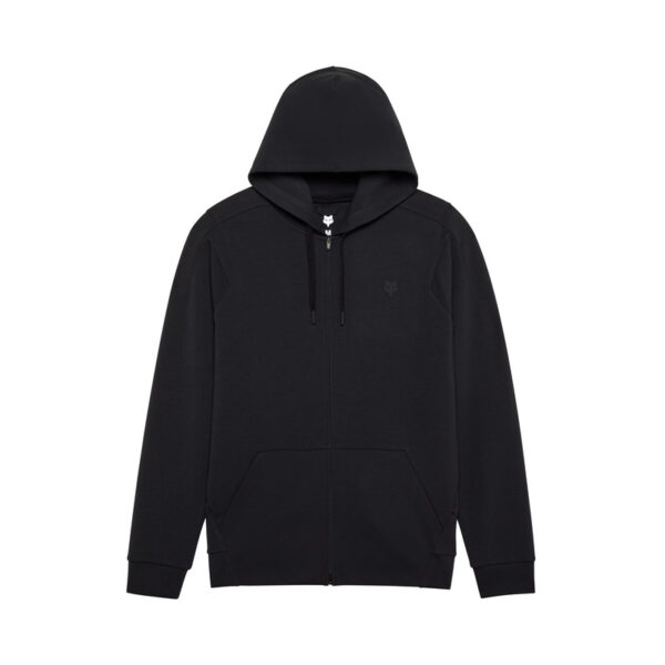 Bluza z kapturem na zamek FOX RISE ZIP FLEECE BLACK