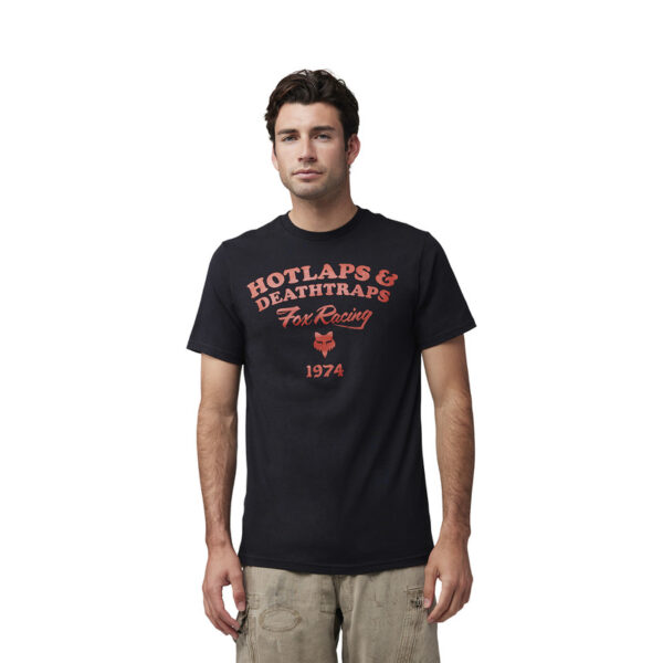 T-shirt FOX HOTLAPS PREM BLACK - obrazek 3