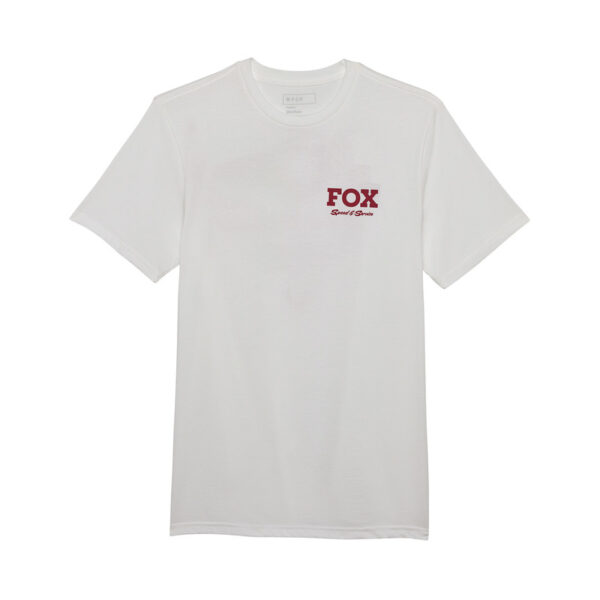 T-shirt FOX SPEED SERVICE PREM OPTIC WHITE