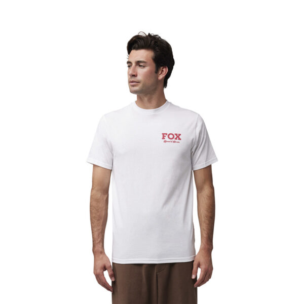 T-shirt FOX SPEED SERVICE PREM OPTIC WHITE - obrazek 4