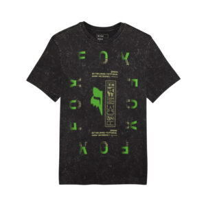 T-shirt FOX THROTTLE PREM BLACK