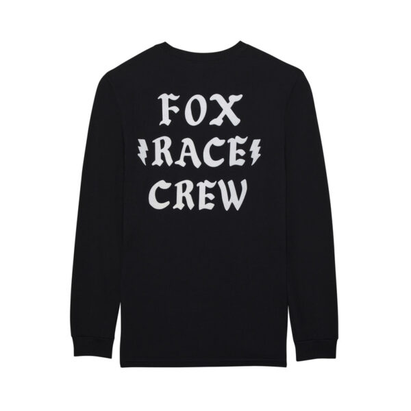 Koszulka z długim rękawem FOX RACE CREW PREM BLACK - obrazek 3