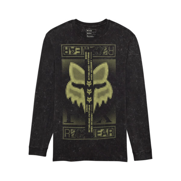 Koszulka z długim rękawem FOX THROTTLE PREM BLACK