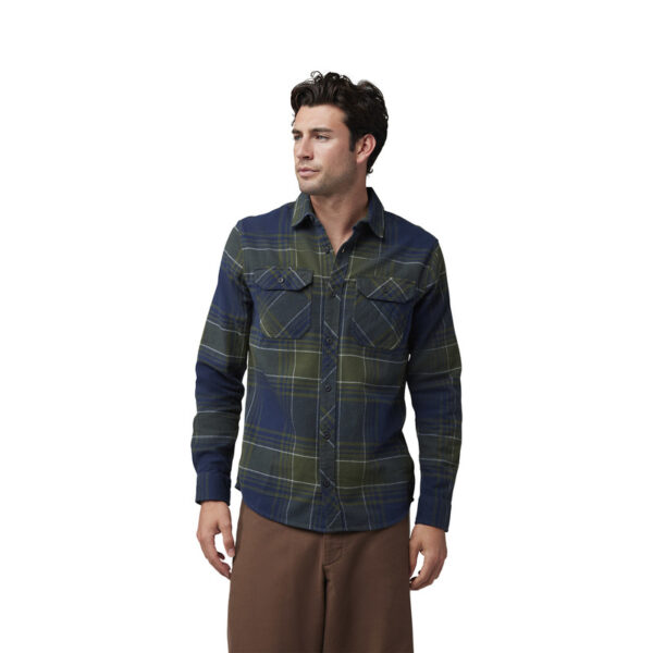Koszula FOX TRAILDUST FLANNEL MIDNIGHT - obrazek 4
