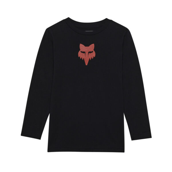 Koszulka z długim rękawem FOX JUNIOR HERITAGE BLACK
