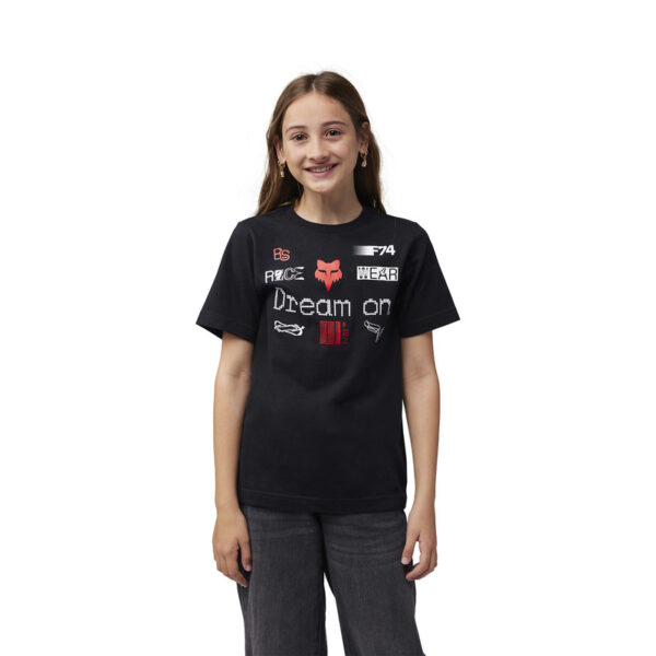 T-shirt FOX JUNIOR RS DREAM BLACK - obrazek 3