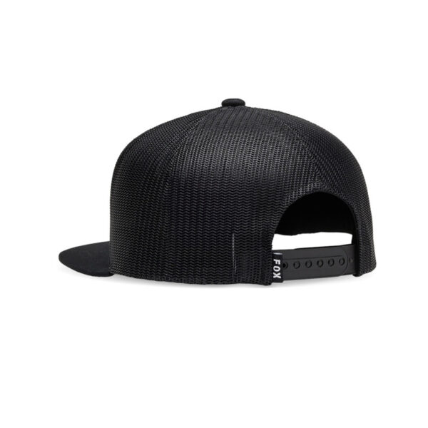 Czapka z daszkiem FOX JUNIOR ABSOLUTE SB MESH BLACK - obrazek 2