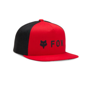 Czapka z daszkiem FOX JUNIOR ABSOLUTE SB MESH FLAME RED