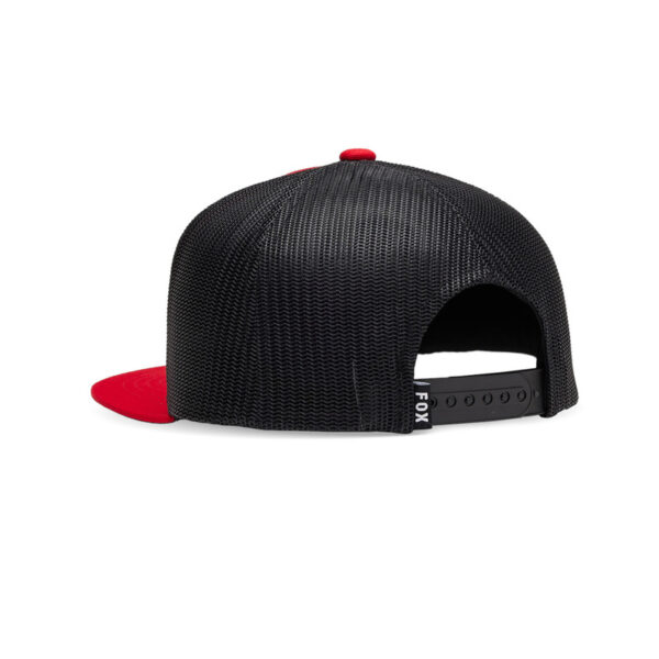 Czapka z daszkiem FOX JUNIOR ABSOLUTE SB MESH FLAME RED - obrazek 2