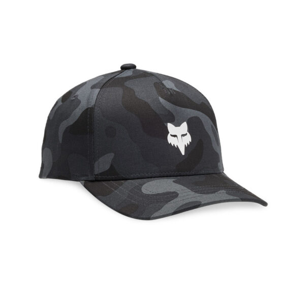 Czapka z daszkiem FOX JUNIOR HEAD CAMO 110 SB BLACK CAMO YOS