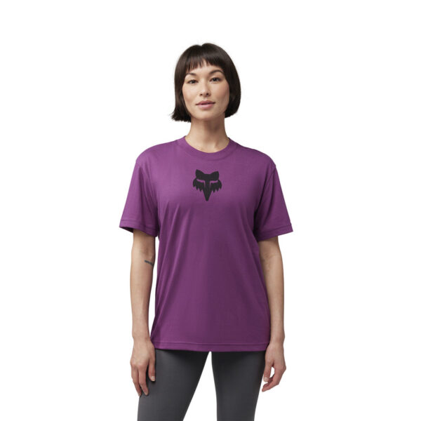 T-shirt FOX LADY HEAD SANGRIA