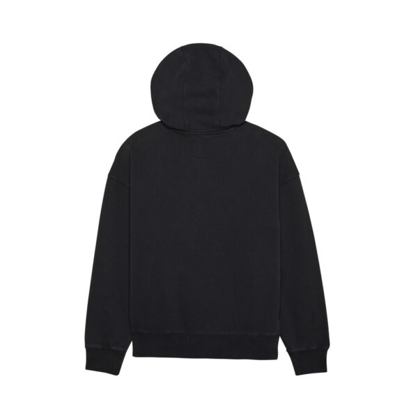 Bluza z kapturem FOX WORDMARK OVERSIZED FLEECE PO BLACK - obrazek 4