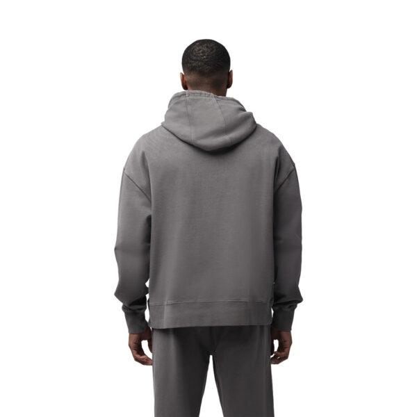 Bluza z kapturem FOX WORDMARK OVERSIZED FLEECE PO PEWTER - obrazek 4