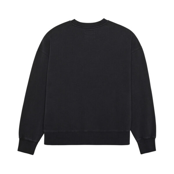 Bluza FOX WORDMARK OVERSIZED FLEECE CREW BLACK - obrazek 4