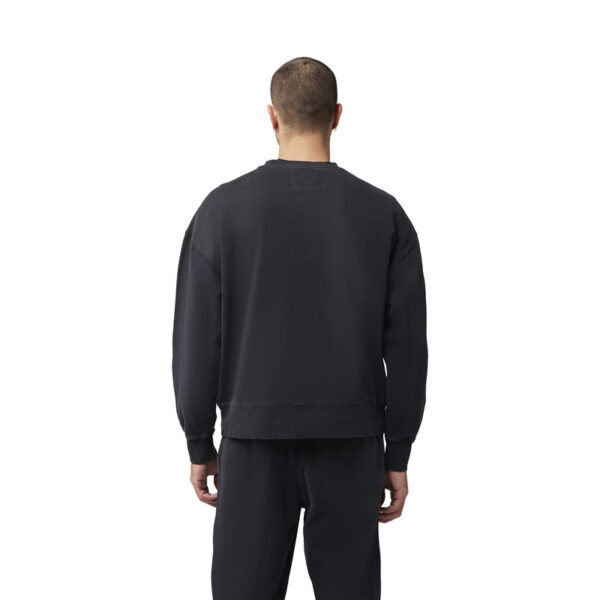 Bluza FOX WORDMARK OVERSIZED FLEECE CREW BLACK - obrazek 3