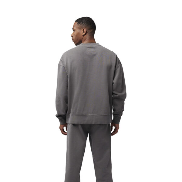 Bluza FOX WORDMARK OVERSIZED FLEECE CREW PEWTER - obrazek 4