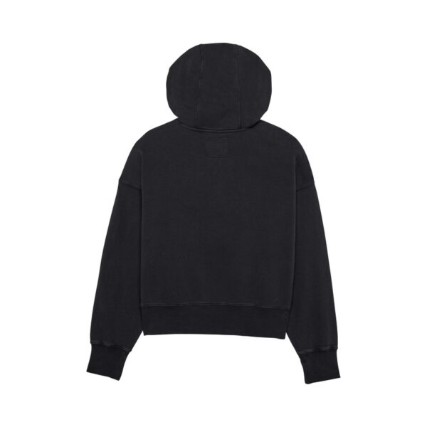 Bluza z kapturem FOX LADY WORDMARK OVERSIZED BLACK - obrazek 2