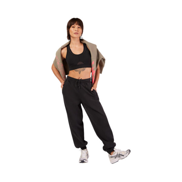 Spodnie FOX LADY WORDMARK FLEECE JOGGER BLACK - obrazek 3