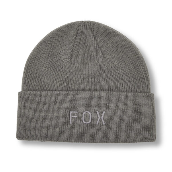 Czapka zimowa FOX WORDMARK BEANIE PEWTER