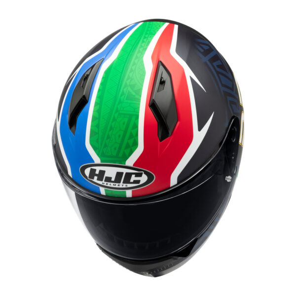 Kask HJC C10 BB33 BLACK/ BLUE - obrazek 2