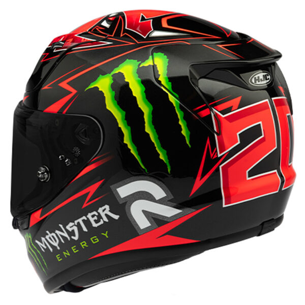 Kask HJC RPHA12 QUARTARARO REPLICA BLACK/RED - obrazek 4