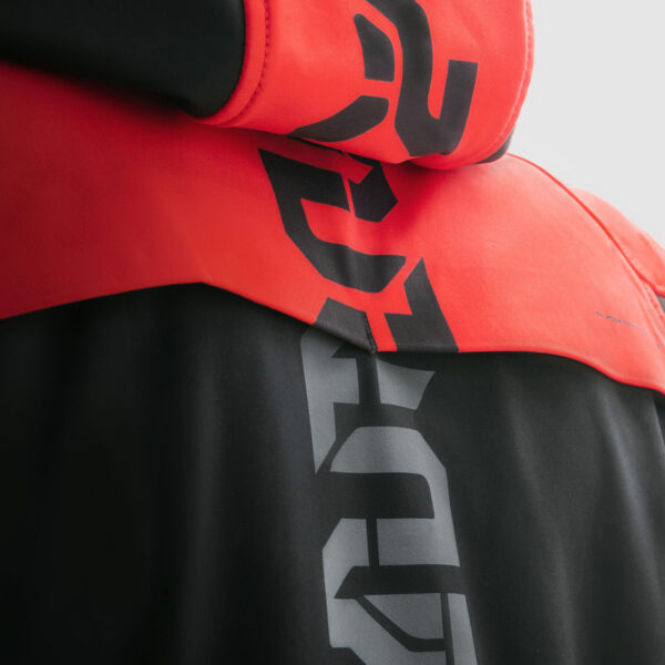 Kurtka tekstylna REBELHORN SLASH SPIDER BLACK/RED SOFTSHELL - obrazek 6