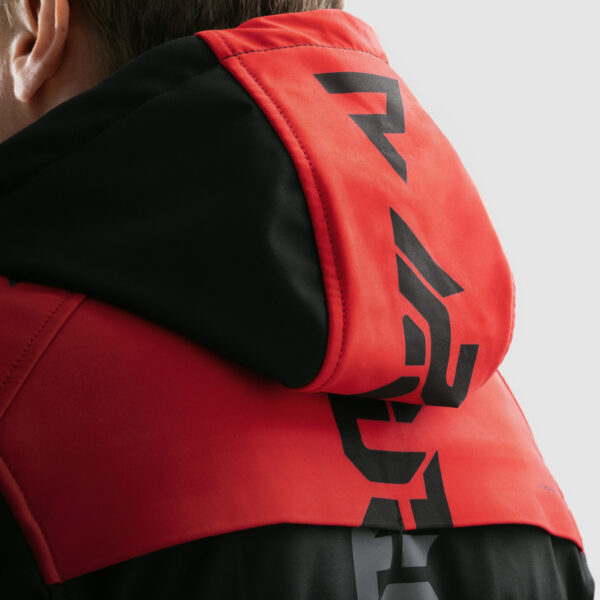 Kurtka tekstylna REBELHORN SLASH SPIDER BLACK/RED SOFTSHELL - obrazek 12