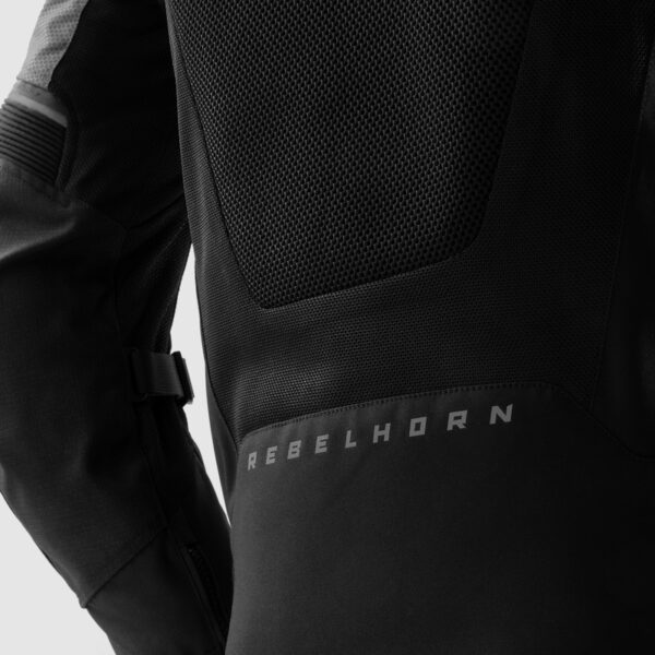 Kurtka tekstylna REBELHORN HIFLOW V BLACK - obrazek 17