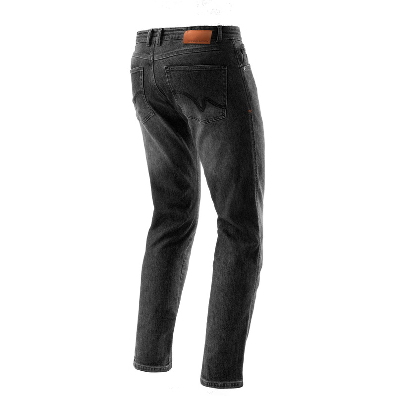 Spodnie jeans REBELHORN BRONCO MONOLAYER WASHED BLACK - obrazek 2