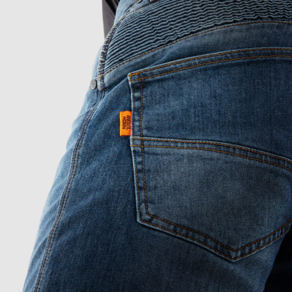 Spodnie jeans REBELHORN VANDAL MONOLAYER WASHED BLUE - obrazek 13