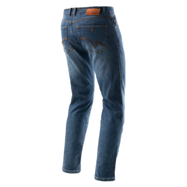Spodnie jeans REBELHORN BRONCO MONOLAYER WASHED BLUE - obrazek 2