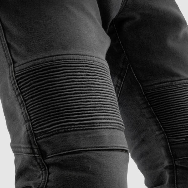 Spodnie jeans REBELHORN REVOLT MONOLAYER BLACK - obrazek 8