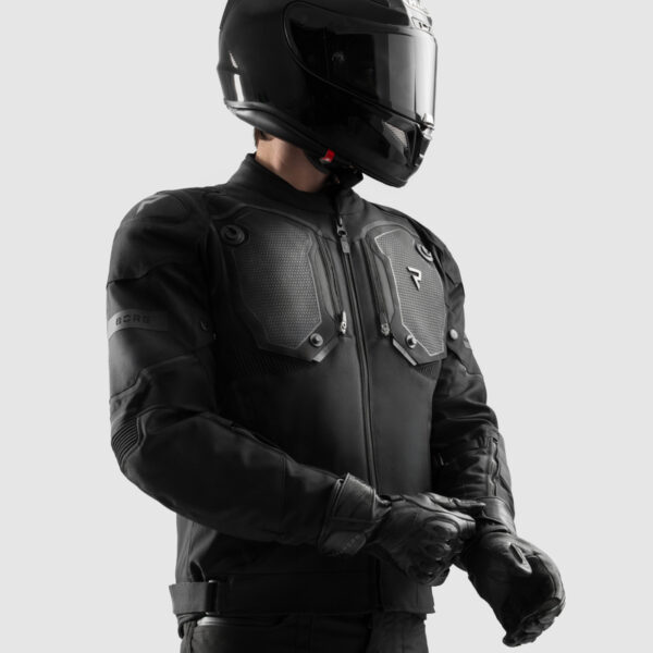 Kurtka tekstylna REBELHORN BORG II BLACK - obrazek 4
