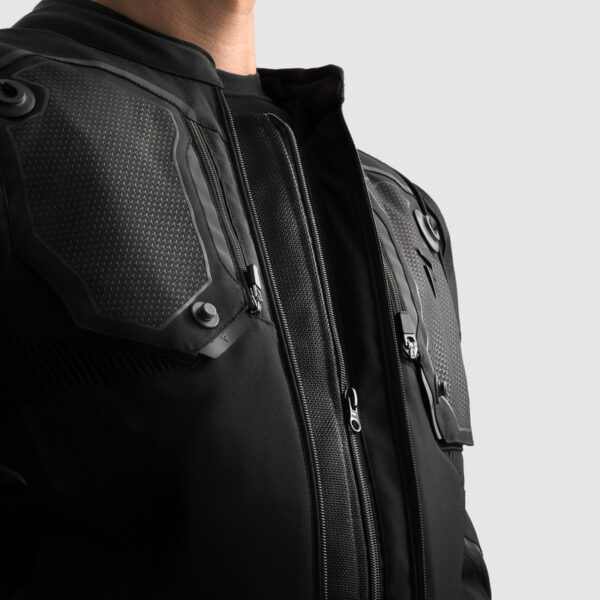 Kurtka tekstylna REBELHORN BORG II BLACK - obrazek 7
