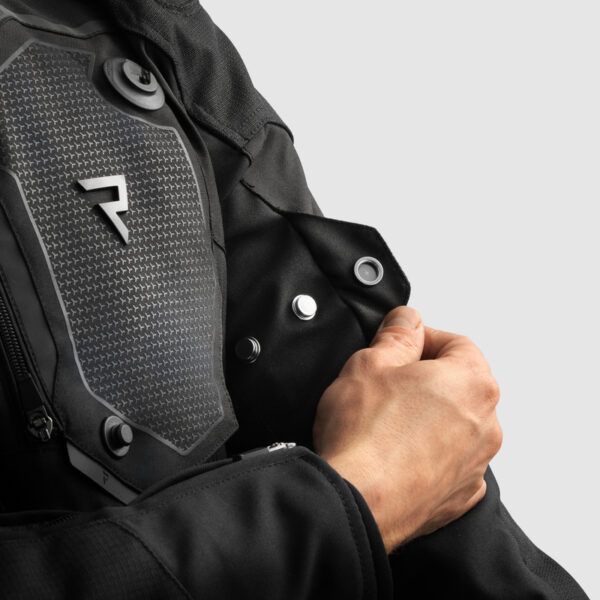Kurtka tekstylna REBELHORN BORG II BLACK - obrazek 8